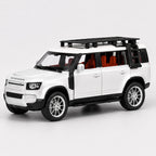 Defender Style 1:22 Die-Cast RC SUV Model with Lights, Openable Doors & Roof Rack