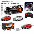 Rolls-Royce Cullinan Style 1:22 Die-Cast RC Luxury SUV with Smoke Fog, Lights & Openable Doors