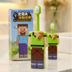 Block Character Toothbrush Holder