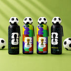 Football Theme Kids Water Bottle with 3D Soccer Ball Cap