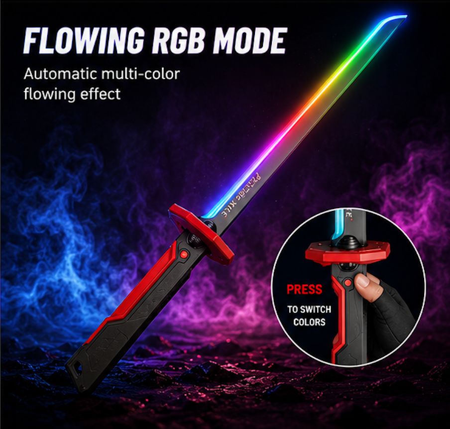 RGB Light Up Battle Sword Toy