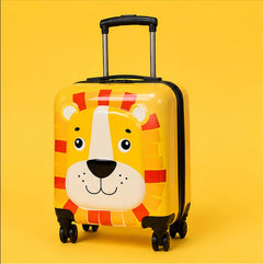 Kids 3D Trolley Luggage Bag with Animal Design