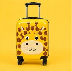 Kids 3D Trolley Luggage Bag with Animal Design