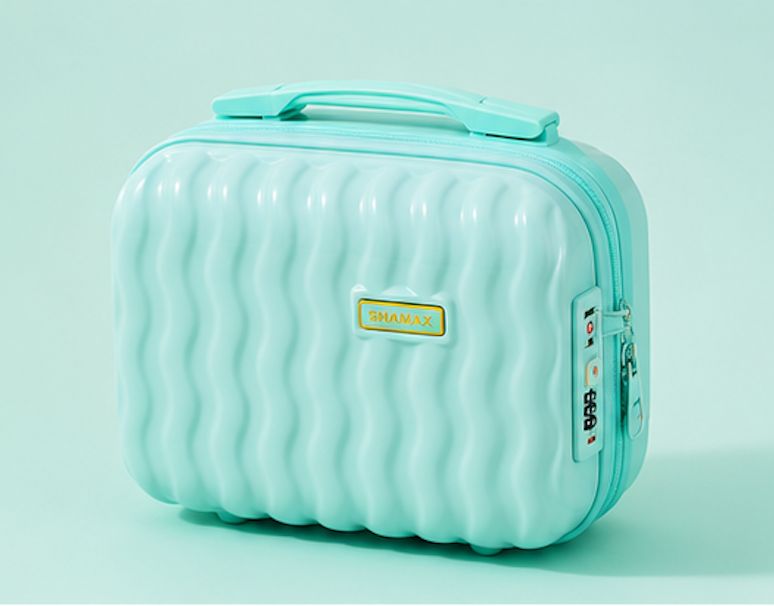 Mini Hard Shell Vanity Case with Number Lock