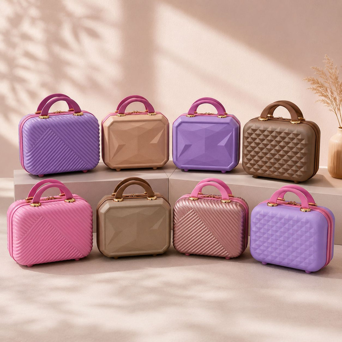 Luxury Hard Shell Vanity Case