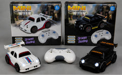 Mini Remote Control Racing Car with LED Headlights