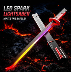LED Spark Lightsaber Toy Sword