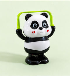Cute Panda Musical Toy with Hula Hoop & Skateboard