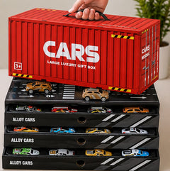 Cars Alloy Car Storage Box Track Set