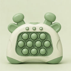 Cute Frog Pop It Game Toy for Kids – Handheld Sensory Toy with Light & Sound