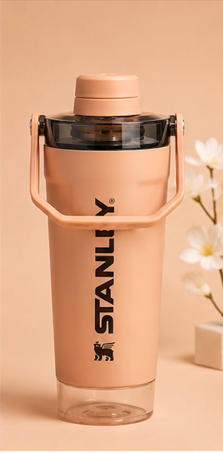Stanley Style 591ML Active Shaker Bottle with Handle – Protein Shaker & Gym Water Bottle