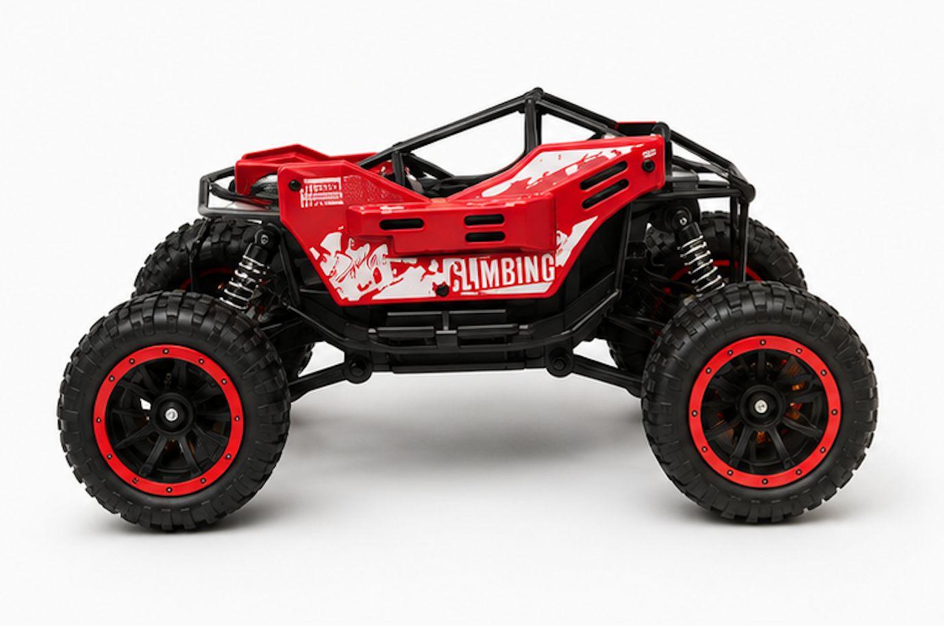 1:18 RC Rock Crawler Off-Road Car – Die-Cast Metal Remote Control Monster Truck Toy for Kids 4+